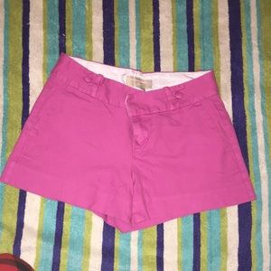 Banana Republic Ryan Fit pink shorts